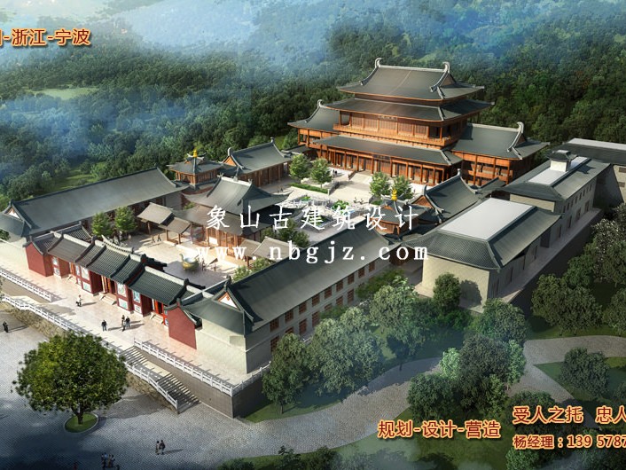 古建筑設計—江西廣昌縣慈生禪寺